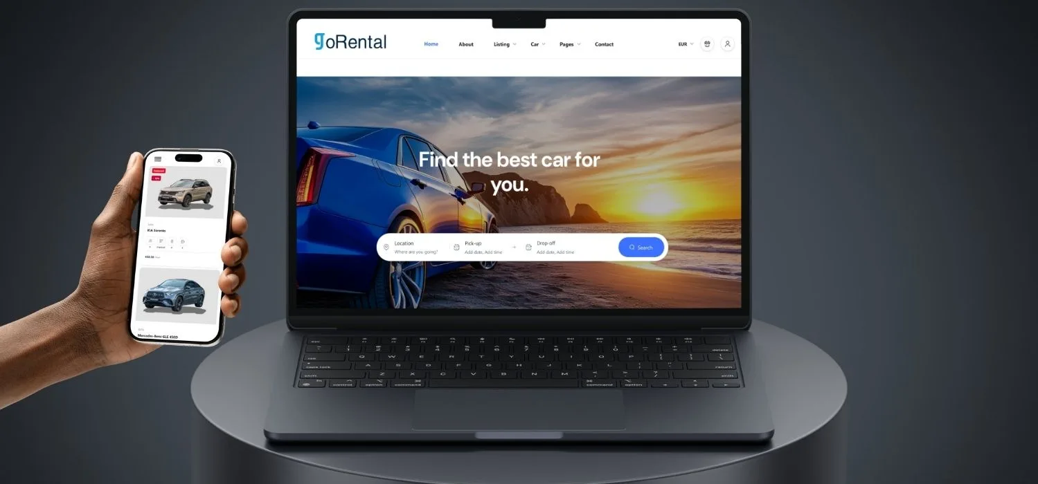 Entdecken Sie unsere große Auswahl an Mietwagen auf unserer Plattform GoRental. Egal, ob Sie ein Smartphone oder einen Laptop verwenden, Ihr perfektes Fahrzeug ist nur wenige Klicks entfernt.