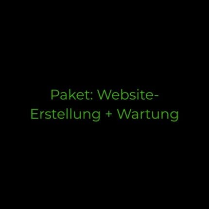 Paket: Website-Erstellung + Wartung