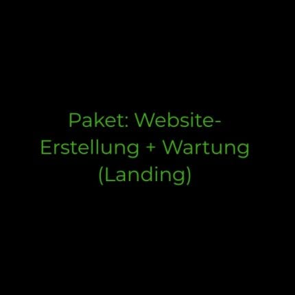 Paket: Website-Erstellung + Wartung (Landing)
