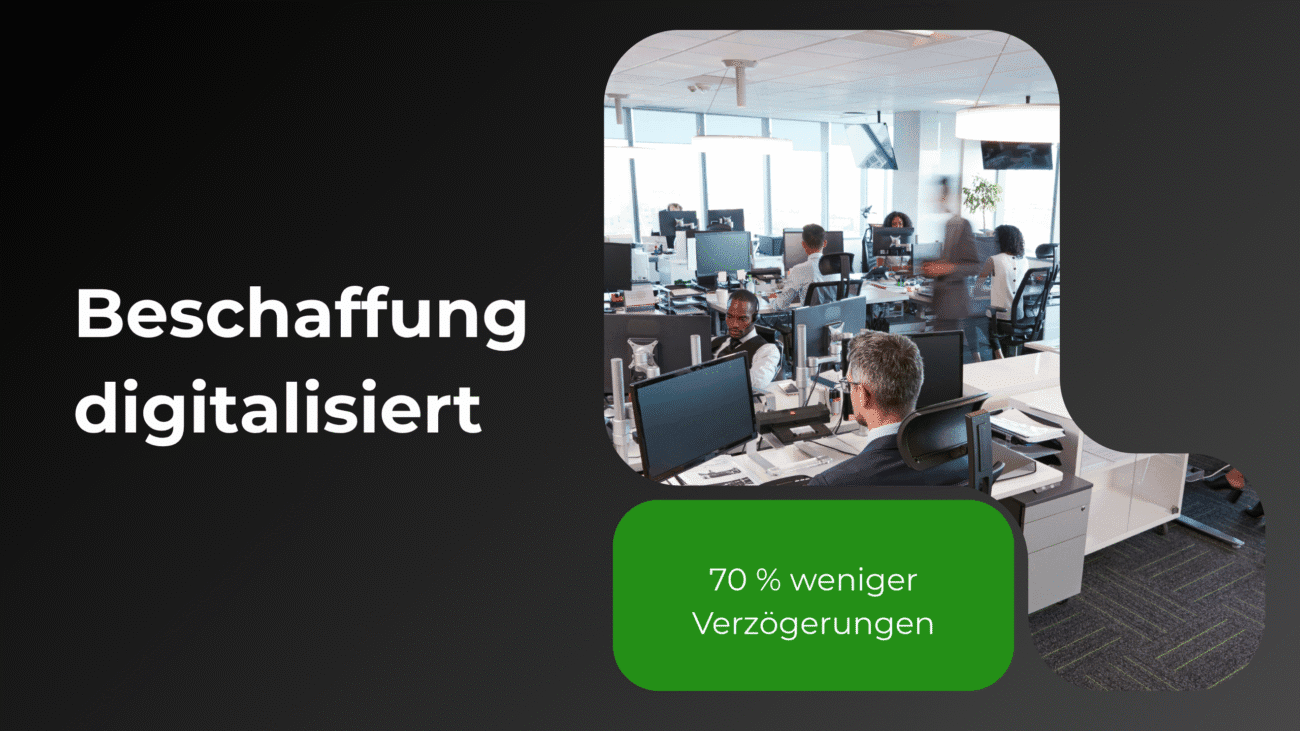 Titelbild der Fallstudie: Workflow-Automatisierung bei der Produktionsfirma H. in Bremen – Beschaffungsprozesse digitalisiert, Verzögerungen in der Produktion um 70 % reduziert.